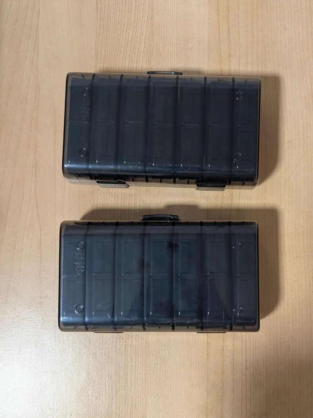 SET OF 2 | 7-Day AM/PM Large Capacity Pill Organizers